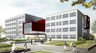 Carl-Hermann-Gymnasium, Schönebeck - Entwurf: Dorsch Consult, Dresden Carl-Hermann-Gymnasium, Schönebeck